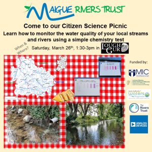 Citizen science picnic poster invite